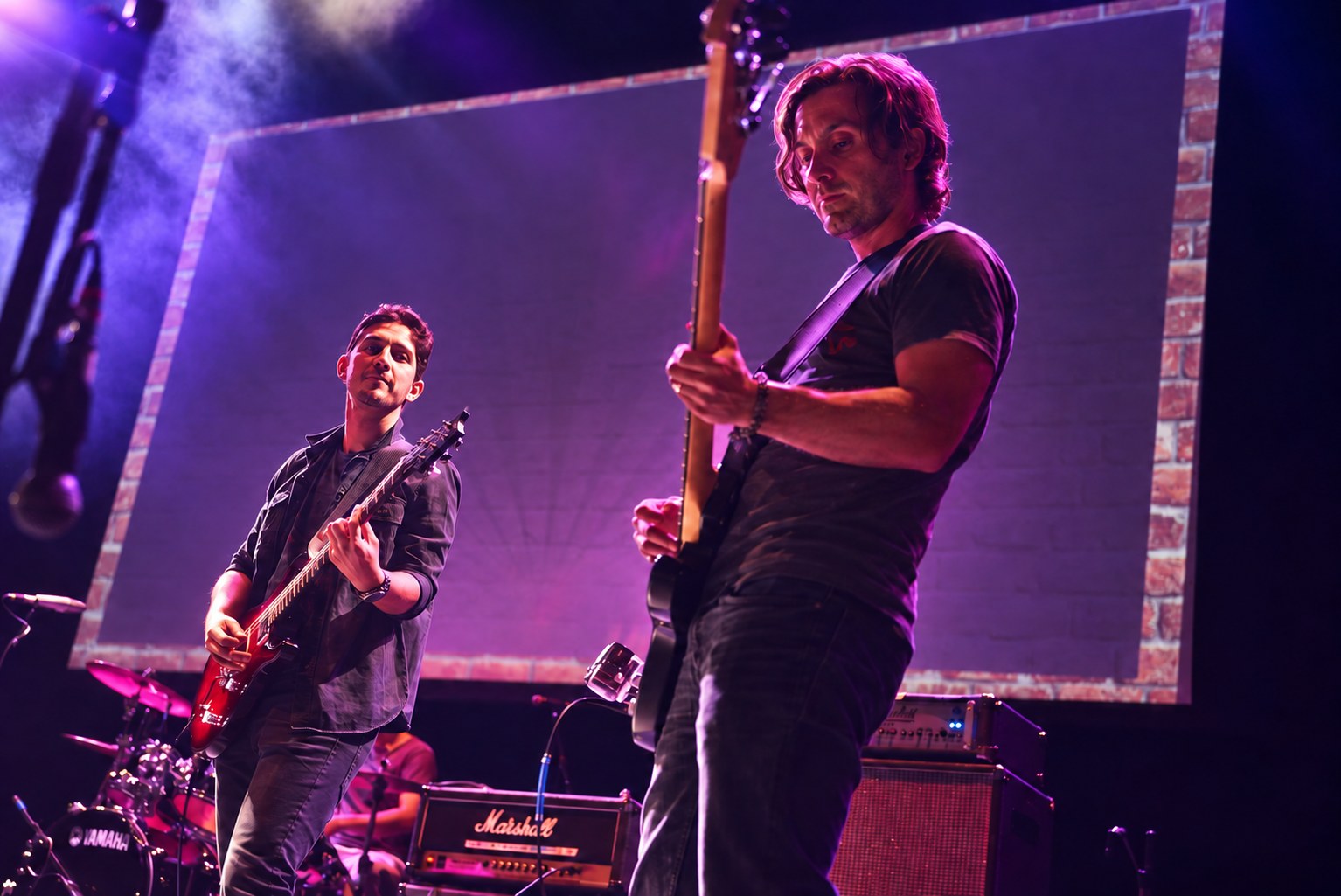 Brandon on bass at AdJam in Los Angeles
